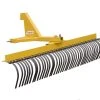 King Kutter 6' Professional Landscape Rake, Yellow - YR-G-72 - Rakes