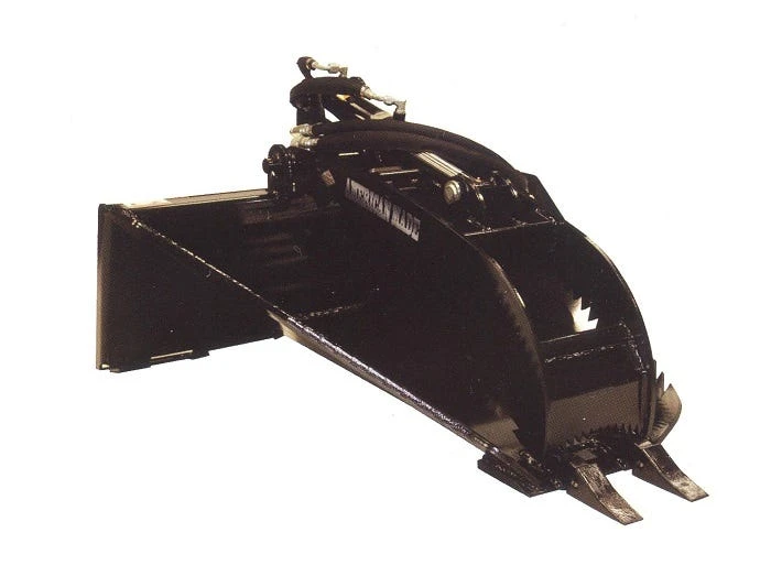 King Kutter Skid Steer Stump Bucket with Grapple - SS-ST-BU-GP-ZK - Buckets 2 King Kutter Skid Steer Stump Bucket with Grapple - SS-ST-BU-GP-ZK - Buckets - Image 2