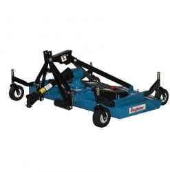 King Kutter 6' Free Floating Flex Hitch Rear Discharge Finishing Mower, Blue - RSFM-72-BK - Finish Mowers