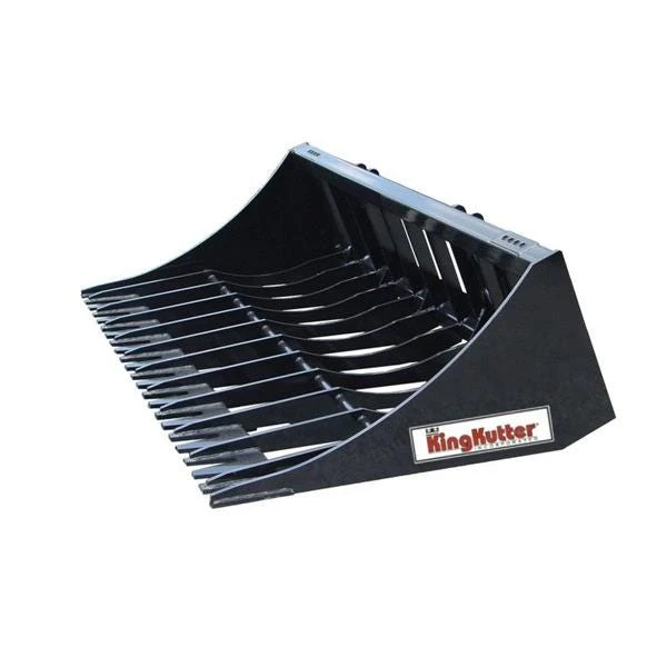 King Kutter 68" Skid Steer Rock Bucket - SS-RK-BU-68-ZK - Buckets 1 King Kutter 68" Skid Steer Rock Bucket - SS-RK-BU-68-ZK - Buckets