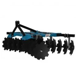 King Kutter 6.5' Professional Box Frame Disc Harrow, Blue - 18-20-G-NBF-BP - Disc Blades