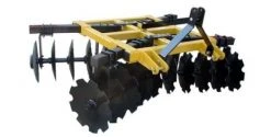 King Kutter 5.5' Professional Box Frame Disc Harrow, Yellow - 18-16-G-NBF - Disc Blades