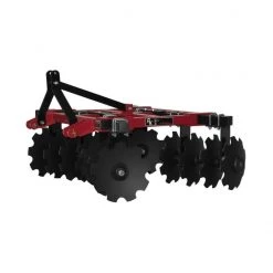 King Kutter 5.5' Professional Box Frame Disc Harrow, Red - 18-16-G-NBF-RR - Disc Blades