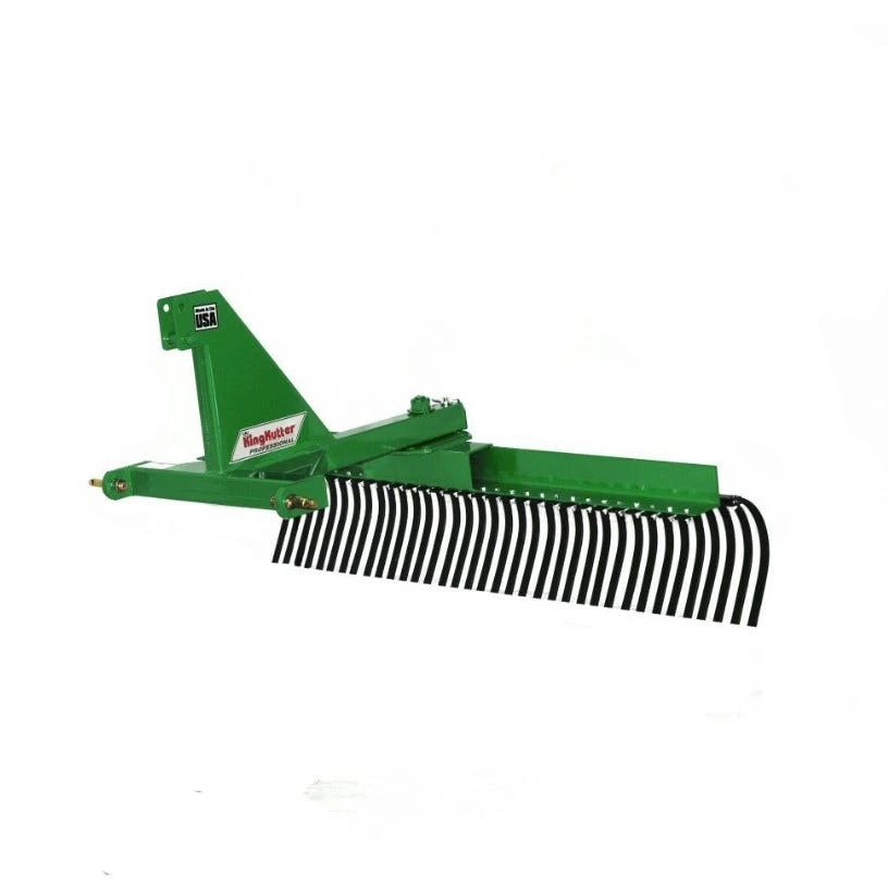 King Kutter 6' Professional Landscape Rake, Green - YR-G-72-JP Green - Rakes 1 King Kutter 6' Professional Landscape Rake, Green - YR-G-72-JP Green - Rakes