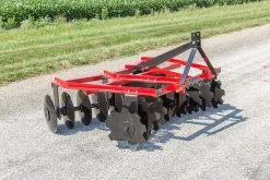 King Kutter 6 1/2' Angle Frame Disc Harrow, Red - 16-20-G-SB-C-RR - Disc Blades