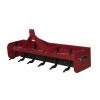 King Kutter 7' Professional Hinged Box Blade, Red - H-BB-84-RR - Box Blades