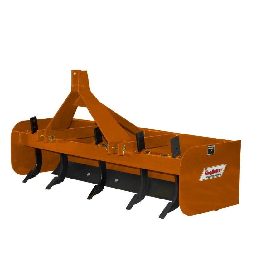 King Kutter 5.5' Professional Box Blade, Orange - BB-G-66-OP - Box Blades 1 King Kutter 5.5' Professional Box Blade, Orange - BB-G-66-OP - Box Blades