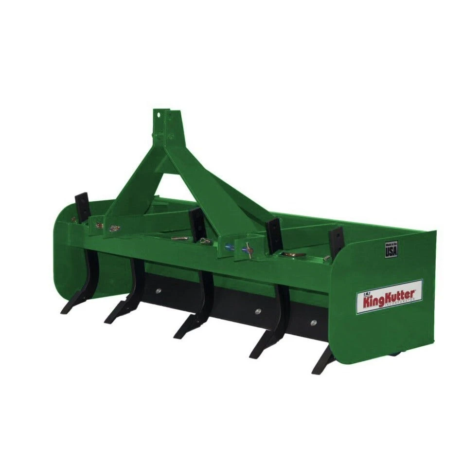 King Kutter 5' Professional Hinged Box Blade, Green - H-BB-60-JK - Box Blades 1 King Kutter 5' Professional Hinged Box Blade, Green - H-BB-60-JK - Box Blades