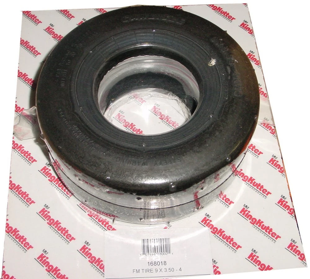 King Kutter Finish Mower Tire 9 inch x 3.50 x 4 inch 168018 - Finish Mower Parts 1 King Kutter Finish Mower Tire 9 inch x 3.50 x 4 inch 168018 - Finish Mower Parts