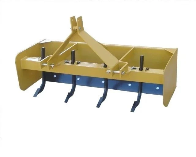 King Kutter 8' Professional Box Blade with 7 Shanks, Yellow - BB-G-96 - Box Blades 1 King Kutter 8' Professional Box Blade with 7 Shanks, Yellow - BB-G-96 - Box Blades