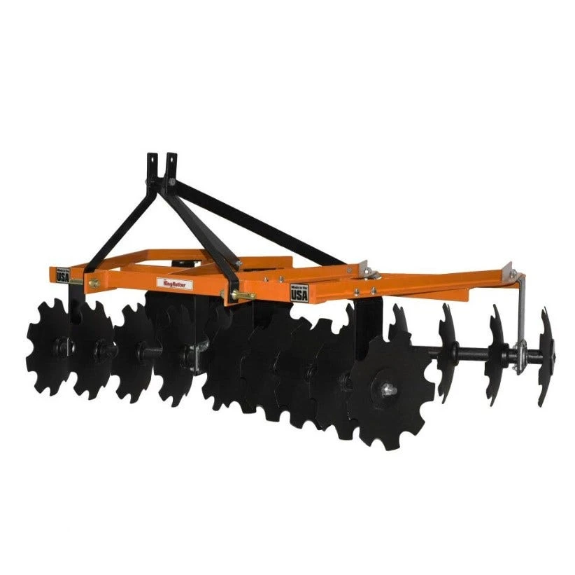 King Kutter 6.5' 20-16" Angle Frame Notched Blade Disc, Orange - 16-20-G-SB-N-OK - Disc Blades 1 King Kutter 6.5' 20-16" Angle Frame Notched Blade Disc, Orange - 16-20-G-SB-N-OK - Disc Blades