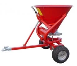 King Kutter 5 Bushel Pull Behind ATV Spreader, Red - S-ATV-180 - Seeders & Spreaders