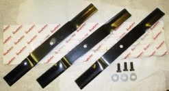 King Kutter 4 Foot Finish Mower Blade Set 3 Blades 502316 - Parts & Repair -King Kutter Shop f53d21fab2eb52c494267ae5f83f5537f1173f86 502316
