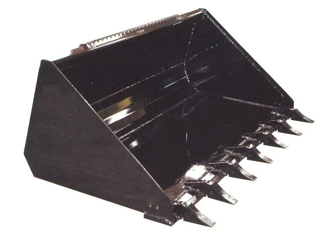 King Kutter 72" Skid Steer Tuff Tooth Bucket - SS-TT-BU-72-ZK - Buckets 2 King Kutter 72" Skid Steer Tuff Tooth Bucket - SS-TT-BU-72-ZK - Buckets - Image 2